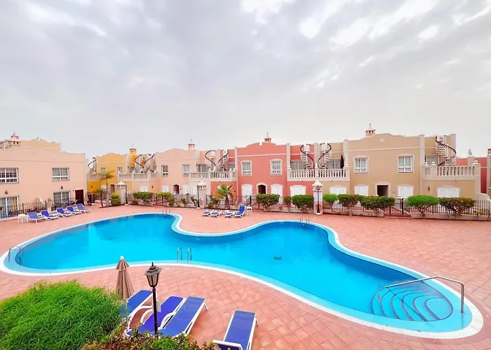 Townhouse In Peaceful Mar, Heated Pool, Parking! Pm6 Palm-mar